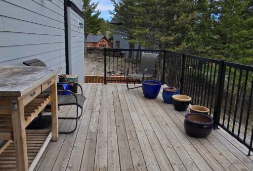 39 Kananaskis Way, Coleman, AB - Outdoor With Deck Patio Veranda With Exterior
