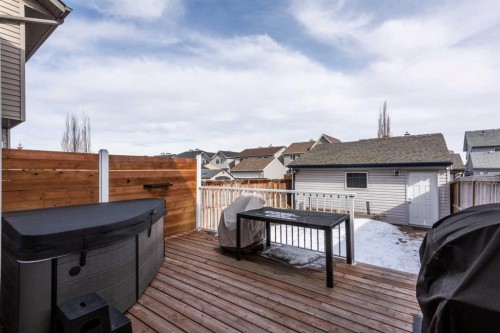 58 Elgin Meadows Gardens Se, Calgary, AB - Outdoor With Deck Patio Veranda With Exterior