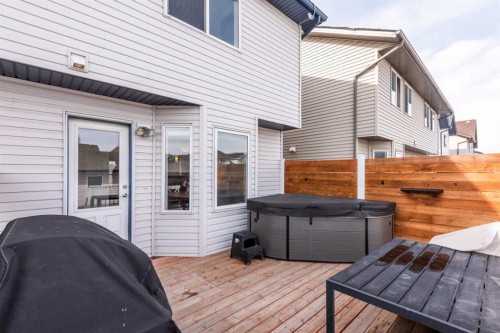 58 Elgin Meadows Gardens Se, Calgary, AB - Outdoor With Deck Patio Veranda With Exterior