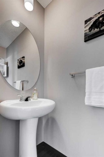 58 Elgin Meadows Gardens Se, Calgary, AB - Indoor Photo Showing Bathroom