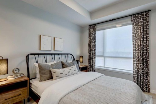2111-20295 Seton Way Se, Calgary, AB - Indoor Photo Showing Bedroom