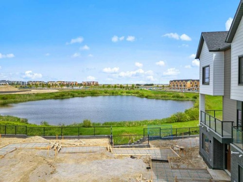 2111-20295 Seton Way Se, Calgary, AB - Outdoor With Body Of Water With View