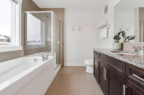 339 Fireside Place, Cochrane, AB - Indoor Photo Showing Bathroom