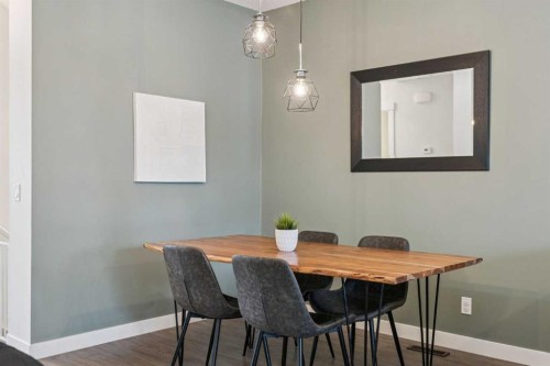 339 Fireside Place, Cochrane, AB - Indoor Photo Showing Dining Room