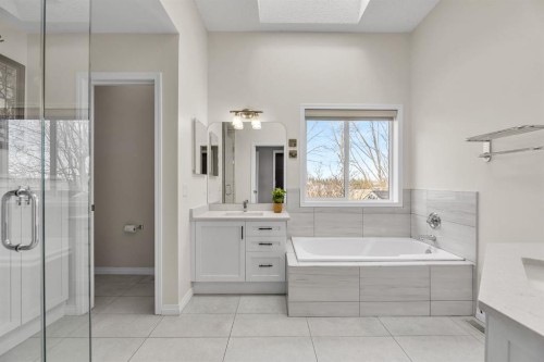 151 Hawkmere View, Chestermere, AB - Indoor Photo Showing Bathroom