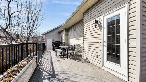 151 Hawkmere View, Chestermere, AB - Outdoor With Deck Patio Veranda With Exterior