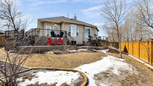151 Hawkmere View, Chestermere, AB - Outdoor With Deck Patio Veranda