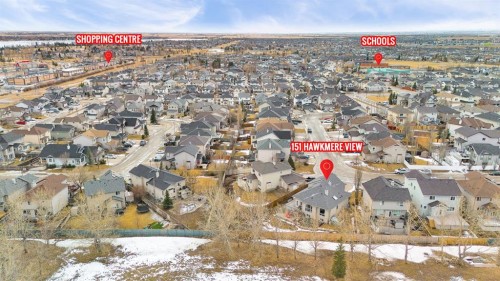 151 Hawkmere View, Chestermere, AB - Outdoor With View