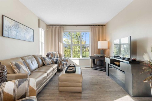 263 Mahogany Way Se, Calgary, AB - Indoor Photo Showing Living Room