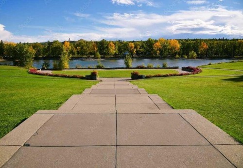 6428 33 Avenue Nw, Calgary, AB - Outdoor With Body Of Water With View