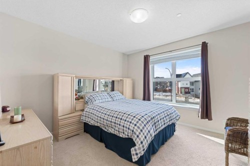 78 Livingston Gate Ne, Calgary, AB - Indoor Photo Showing Bedroom