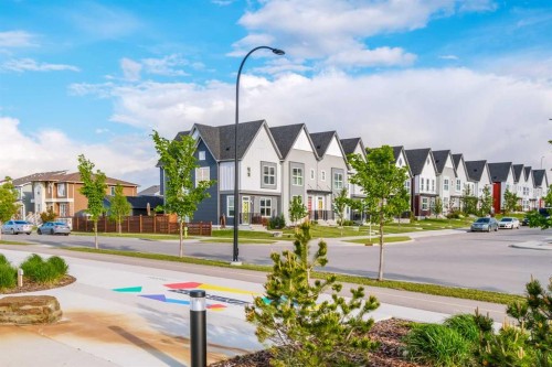 78 Livingston Gate Ne, Calgary, AB - Outdoor With Facade