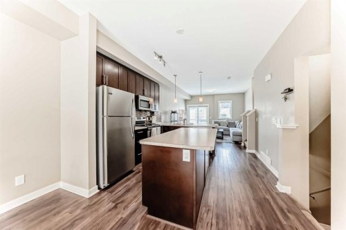 5 Redstone Circle Ne, Calgary, AB - Indoor Photo Showing Kitchen With Stainless Steel Kitchen