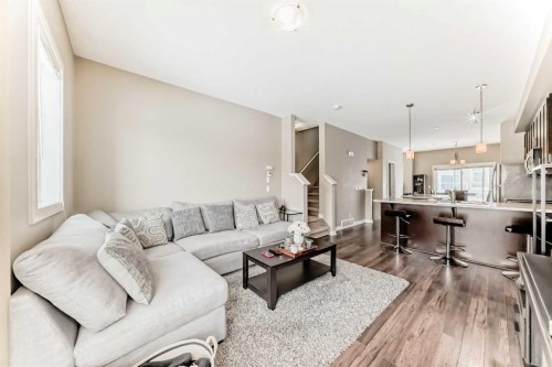 5 Redstone Circle Ne, Calgary, AB - Indoor Photo Showing Living Room