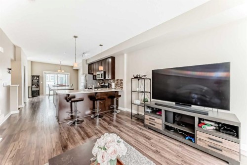 5 Redstone Circle Ne, Calgary, AB - Indoor Photo Showing Living Room