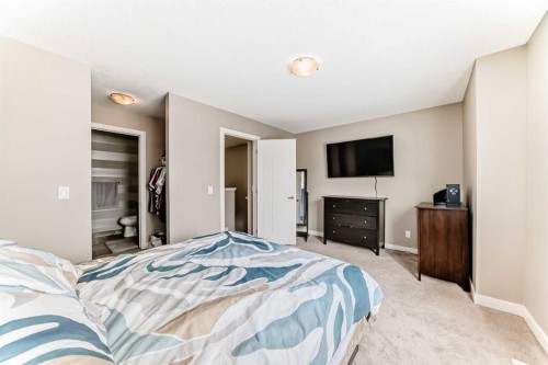 5 Redstone Circle Ne, Calgary, AB - Indoor Photo Showing Bedroom