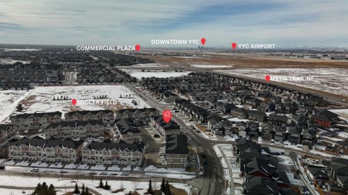 5 Redstone Circle Ne, Calgary, AB - Outdoor With View