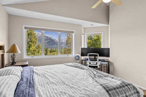 808 Lawrence Grassi Ridge, Canmore, AB - Indoor Photo Showing Bedroom