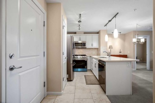 2202-310 Mckenzie Towne Gate Se, Calgary, AB - Indoor Photo Showing Kitchen With Upgraded Kitchen