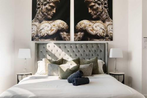 1803-730 2 Avenue Sw, Calgary, AB - Indoor Photo Showing Bedroom