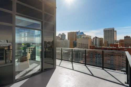 1803-730 2 Avenue Sw, Calgary, AB - Outdoor With Balcony With View