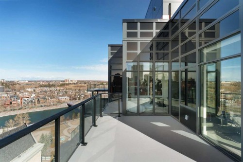 1803-730 2 Avenue Sw, Calgary, AB - Outdoor With Balcony
