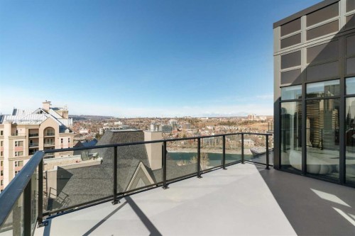 1803-730 2 Avenue Sw, Calgary, AB - Outdoor With Balcony With Exterior