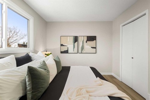 347 Queensland Drive Se, Calgary, AB - Indoor Photo Showing Bedroom