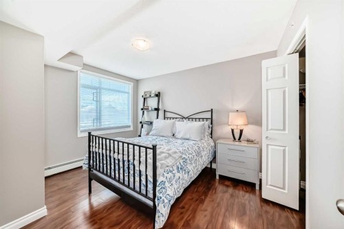 306-1121 6 Avenue Sw, Calgary, AB - Indoor Photo Showing Bedroom