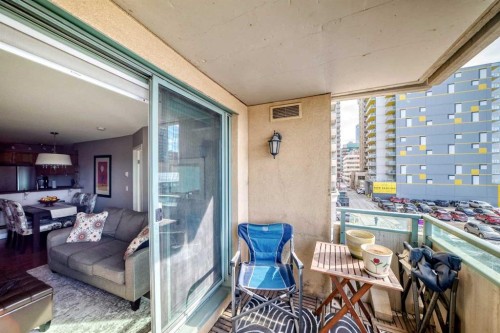 306-1121 6 Avenue Sw, Calgary, AB - Outdoor With Balcony With Exterior