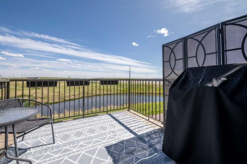 100 Copperstone Villas Se, Calgary, AB - Outdoor With Balcony