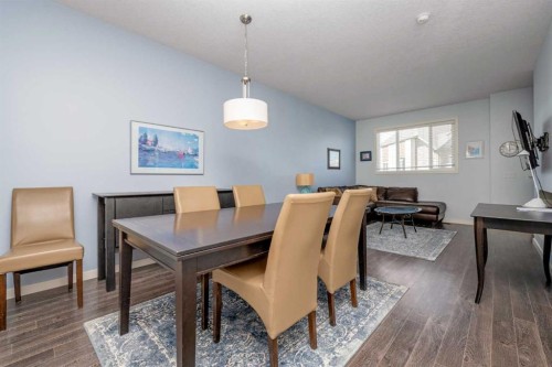 100 Copperstone Villas Se, Calgary, AB - Indoor Photo Showing Dining Room