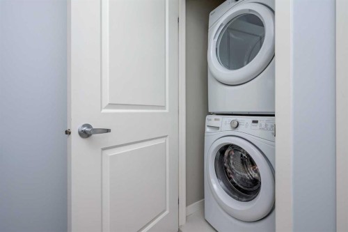 100 Copperstone Villas Se, Calgary, AB - Indoor Photo Showing Laundry Room