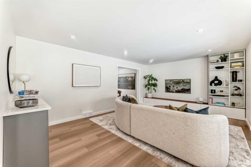 9611 Palisan Place Sw, Calgary, AB - Indoor Photo Showing Living Room