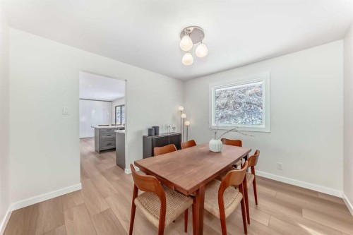9611 Palisan Place Sw, Calgary, AB - Indoor Photo Showing Dining Room