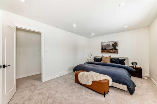 9611 Palisan Place Sw, Calgary, AB - Indoor Photo Showing Bedroom