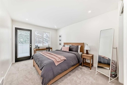 9611 Palisan Place Sw, Calgary, AB - Indoor Photo Showing Bedroom