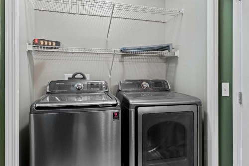 138 Saddlecrest Park Ne, Calgary, AB - Indoor Photo Showing Laundry Room
