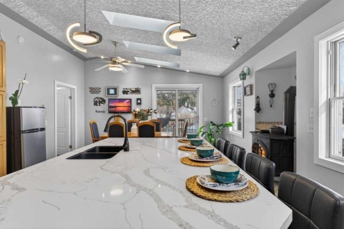 64 Foxwell Road Se, Calgary, AB - Indoor Photo Showing Dining Room