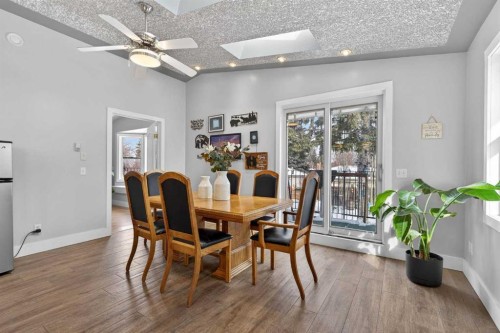 64 Foxwell Road Se, Calgary, AB - Indoor Photo Showing Dining Room