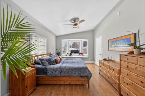 64 Foxwell Road Se, Calgary, AB - Indoor Photo Showing Bedroom
