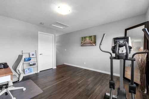 1195 Cranbrook Gardens Se, Calgary, AB - Indoor Photo Showing Gym Room