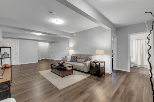 1195 Cranbrook Gardens Se, Calgary, AB - Indoor Photo Showing Living Room