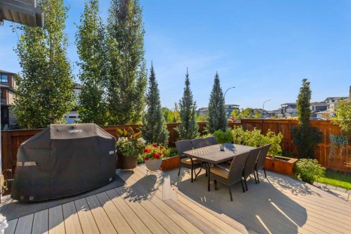 1195 Cranbrook Gardens Se, Calgary, AB - Outdoor With Deck Patio Veranda
