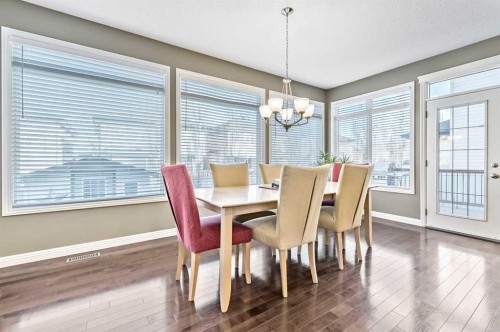 356 Everstone Drive Sw, Calgary, AB - Indoor Photo Showing Dining Room