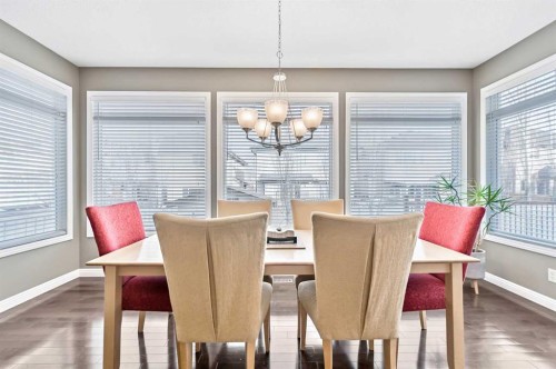 356 Everstone Drive Sw, Calgary, AB - Indoor Photo Showing Dining Room