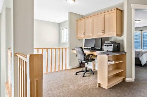 356 Everstone Drive Sw, Calgary, AB - Indoor Photo Showing Office
