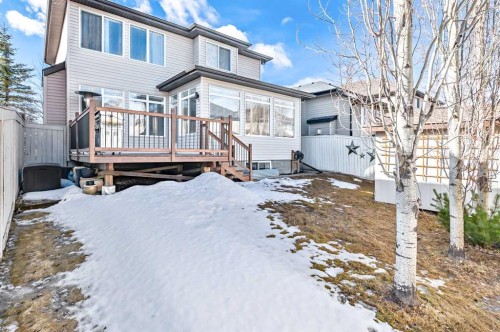 356 Everstone Drive Sw, Calgary, AB - Outdoor With Deck Patio Veranda