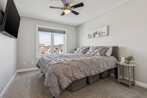 259 Canals Close Sw, Airdrie, AB - Indoor Photo Showing Bedroom
