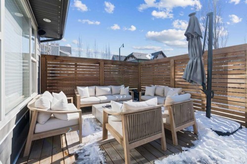 119 Riviera View, Cochrane, AB - Outdoor With Deck Patio Veranda With Exterior